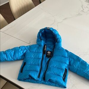 Canada Goose Kids Blue Puffer Jacket Size 2/3